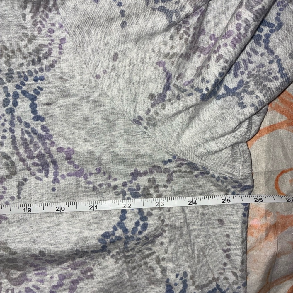 J. Jill Bundle of Floral Patterned Women's Tops - Gray and Blue - Picture 6 of 7